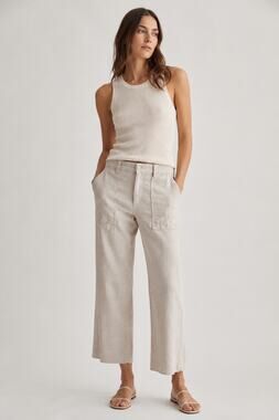 Club Monaco Linen Blend Utility Pants – Size 6